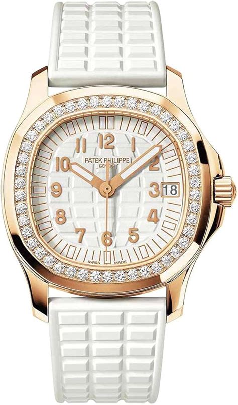 patek philippe aquanaut women's watch|patek philippe aquanaut white strap.